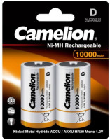 Батарейка Camelion D 10000 mAh 2 шт.