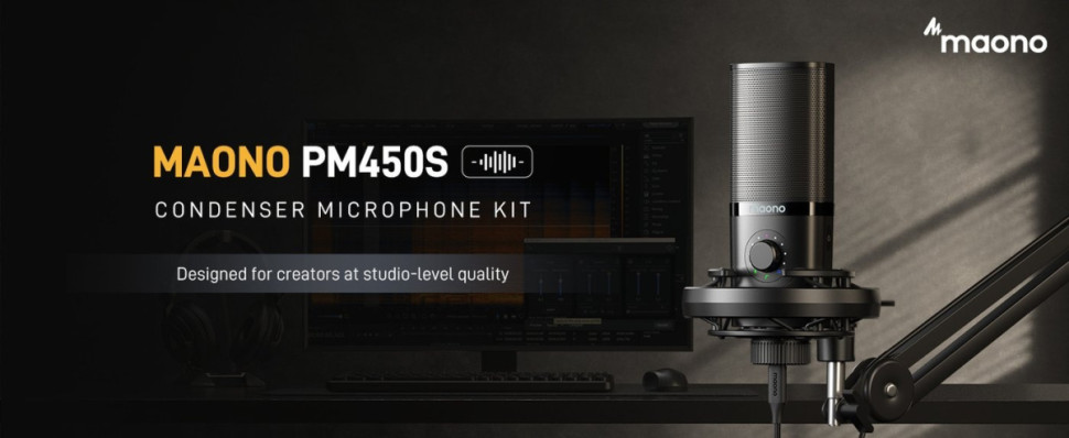 Проводной микрофон Maono PM450S