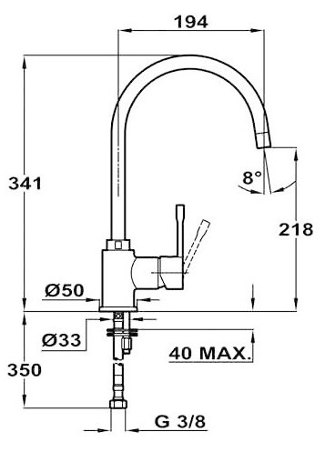 Смеситель Teka SP 995 (Vanila)