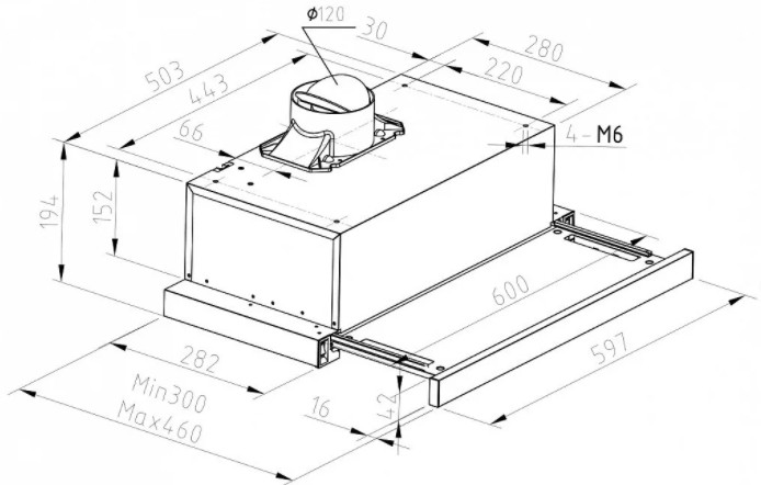 Вытяжка HAIER HVX-T671W
