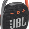 Портативная акустика JBL Clip 4 (черный/оранжевый)
