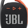 Портативная акустика JBL Clip 4 (черный/оранжевый)