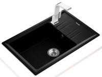 Кухонная мойка Teka Stone 60 S-TG 1B 1D (Black metallic)