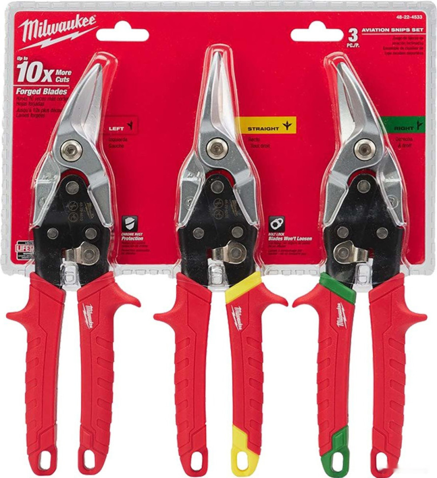 Ножницы по металлу Milwaukee 48224533