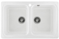 Кухонная мойка Gerhans C02 (белый)
