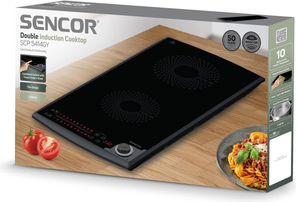Настольная плита Sencor SCP 5414GY