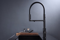 Смеситель Paulmark Tornado TO213402-401 (антрацит/черный)