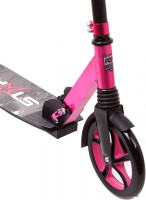 Самокат RGX Stark (черный/розовый)