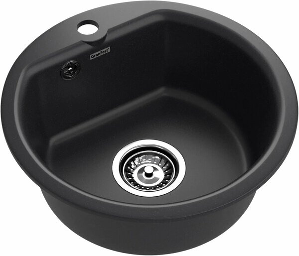 Кухонная мойка GranFest SMART 435 (черный)