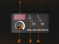 Сварочный инвертор Сварог Real MIG 200 (N2H3)