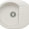 Кухонная мойка Polygran Atol-620 (белый хлопок 36)