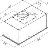 Вытяжка Maunfeld CROSBY POWER 60 нержавеющая сталь