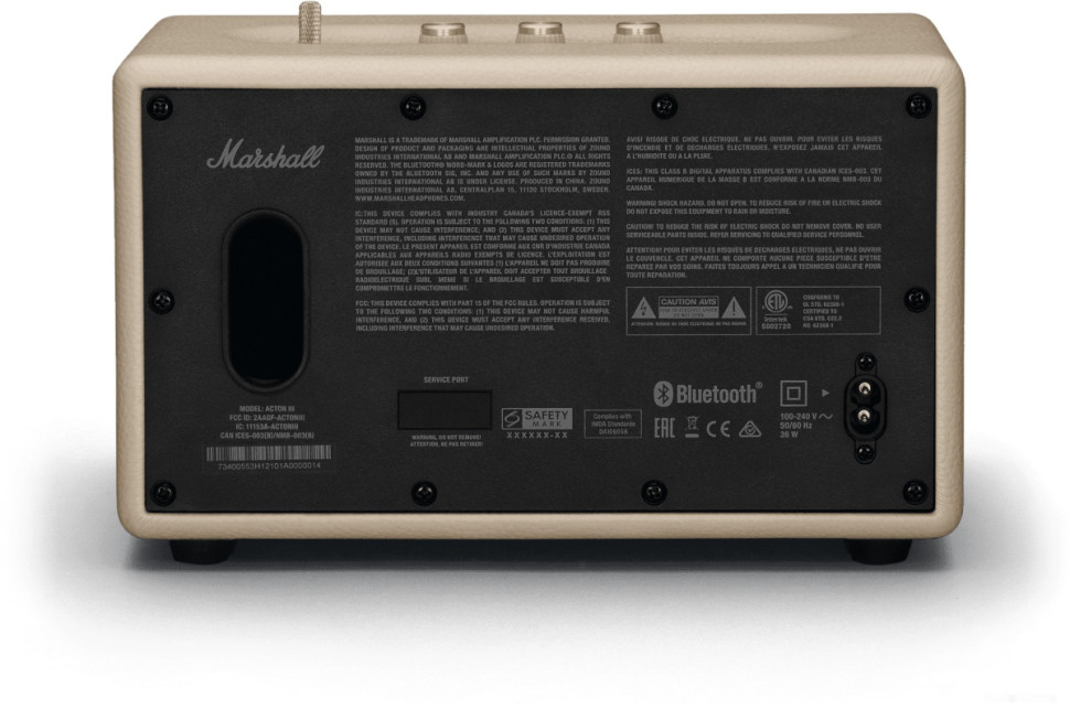 Портативная акустика Marshall Acton III (кремовый)
