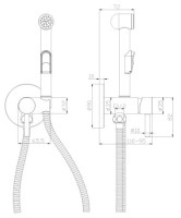 Смеситель Rossinka Silvermix X25-51