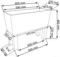 Ящик для рассады Prosperplast Rato Case High DRTC800H-7529U (мокка)