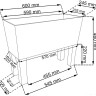 Ящик для рассады Prosperplast Rato Case High DRTC800H-7529U (мокка)