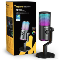 Проводной микрофон Maono DM30 RGB (черный)