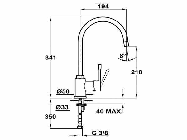Смеситель Teka SP 995 TG (оникс)