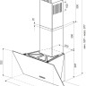 Вытяжка Krona Polly 600 PB (черный)