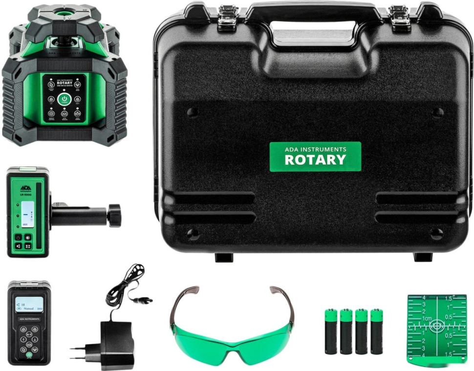 Лазерный нивелир ADA Instruments Rotary 500 HV-G Servo A00579
