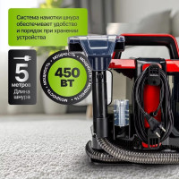 Пылесос KIWI KCC-4322RB (красный/черный)