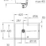 Кухонная мойка Grohe K400 50-C 78/50 1.0 31639AT0 (серый гранит)
