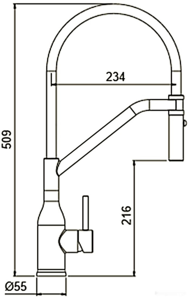 Смеситель Gappo G4098-15