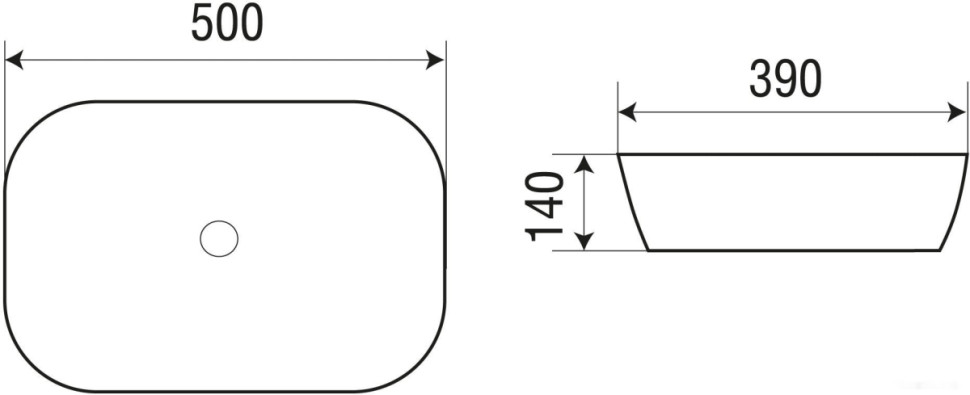 Умывальник Weltwasser Elbach 2195 MB