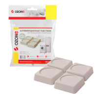 Антивибрационные подставки Ozone CMA-16W, белые квадратные