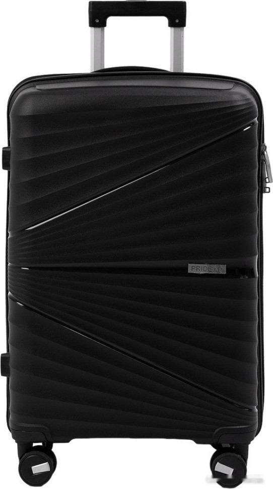 Чемодан-спиннер Pride PP-9702 (M, черный)