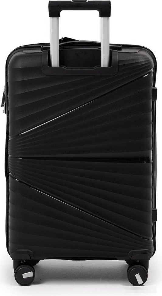 Чемодан-спиннер Pride PP-9702 (M, черный)