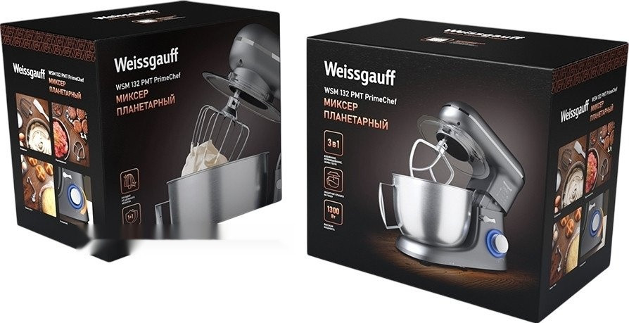 Кухонный комбайн Weissgauff WSM 132 PMT Prime Chef