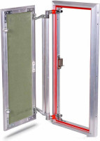 Люк под плитку Практика Евроформат Р АТР (30x70 см)