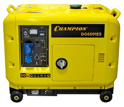 Электростанция Champion DG6501ES+ATS