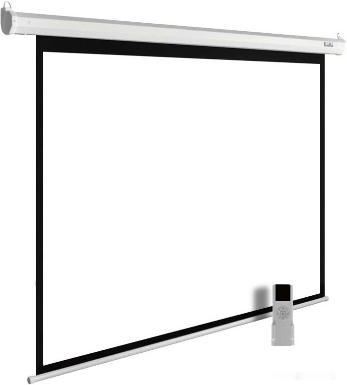 Проекционный экран Cactus MotoExpert 220x213 CS-PSME-220x165-WT