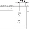 Кухонная мойка Blanco Rotan 400-U 521334 (белый)