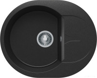 Кухонная мойка Polygran Atol-620 (черный 16)