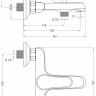 Смеситель Deante Avis BGV 010M
