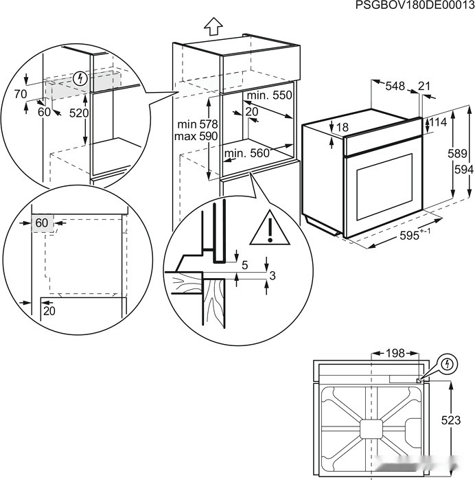 Духовой шкаф Electrolux KODEH70X