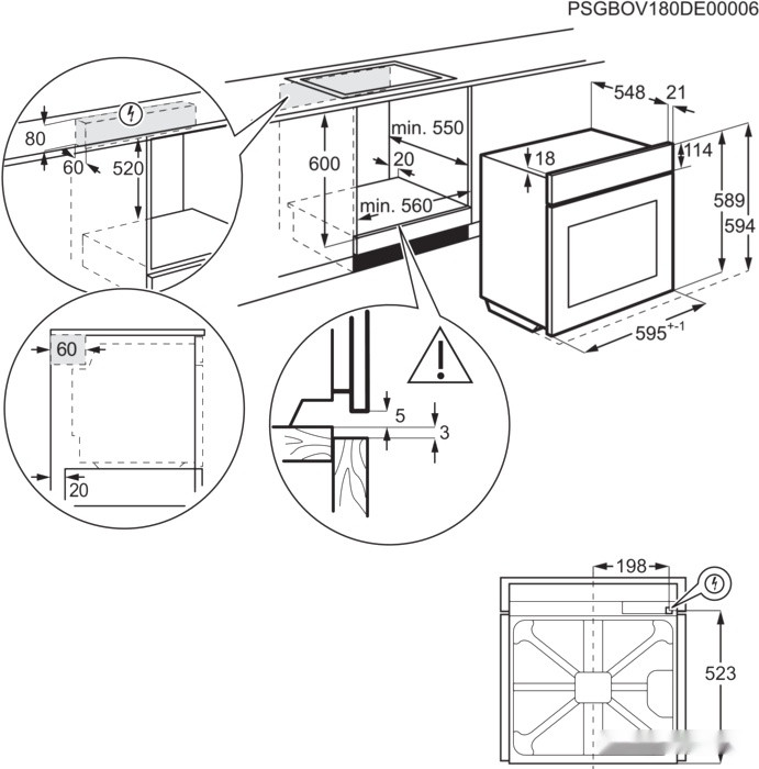 Духовой шкаф Electrolux KODEH70X