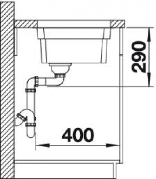 Кухонная мойка Blanco Etagon 500-U Silgranit PuraDur (Белый)