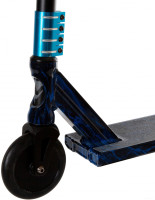 Самокат Novatrack Pixel Pro 105 Graffiti 120A.PIXEL.BL21 (черный/синий)