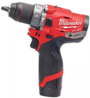 Дрель-шуруповерт Milwaukee M12 FDD-202X Fuel 4933459816 (с 2-мя АКБ, кейс)