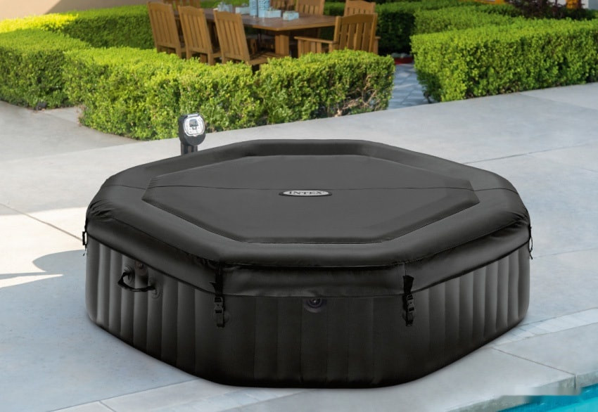 Бассейн INTEX Jet & Bubble Deluxe 28462 (218x71)