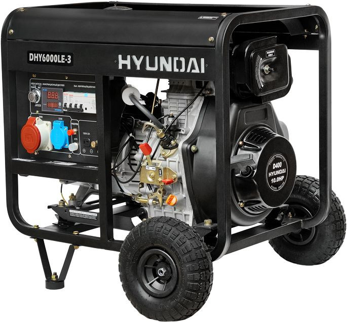 Генератор Hyundai DHY 6000LE-3