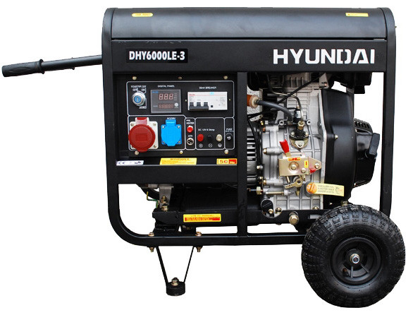 Генератор Hyundai DHY 6000LE-3