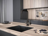 Смеситель Paulmark Logas Lo213021-GM (вороненая сталь)