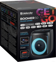 Портативная акустика Defender Boomer 50