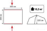 Палатка Tramp Bungalow LUX v2