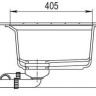 Кухонная мойка AquaSanita Delicia Plus GQD 150 W 710 AW alba
